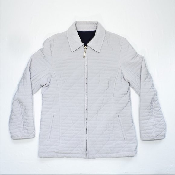 UD Reversible Womens Winter Jacket Size M Utex Design puffy quilted - Picture 8 of 12